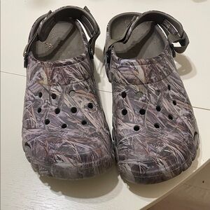 Mens Camo Crocs